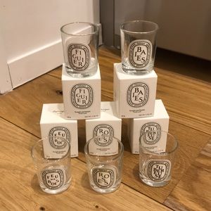 Diptyque Mini Candle Set- 5 Empty 35g Votives
